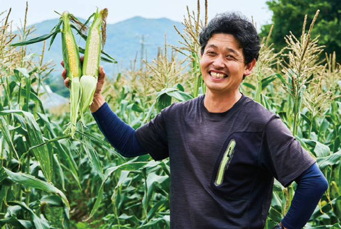 三河の潮風とうもろこし生産者、あっぱれ天恵 杉浦生剛さん(愛知県田原市)