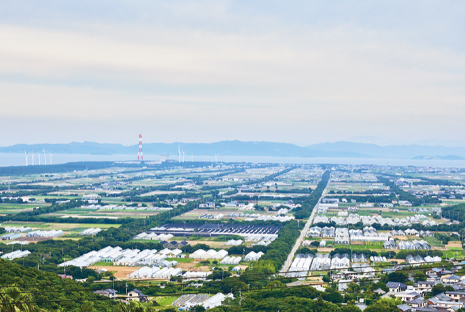 渥美半島の農業地域