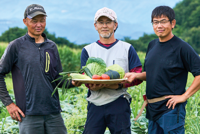 農業をがんばる生産者