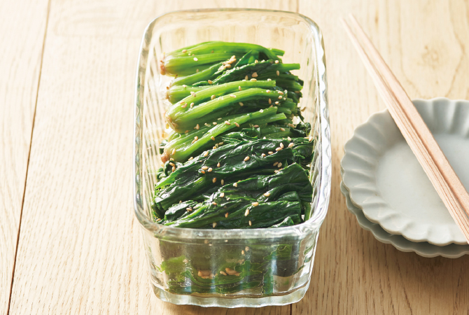 ほうれんそうのナムル