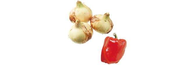 やさしい甘さと、軽やかな歯ごたえ 新玉ねぎ&パプリカのセット