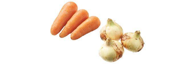 春を感じる、やさしい甘み 雪下人参&新玉ねぎのセット