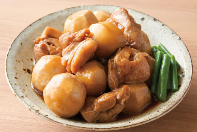 里芋と鶏肉の煮物